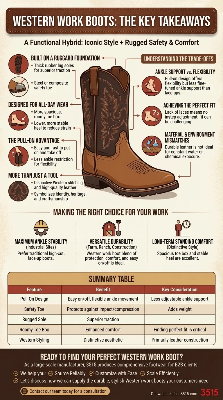 关于西部工装靴的关键要点是什么？风格、安全与耐用性的终极指南 图解指南