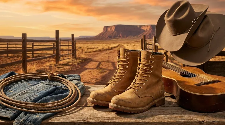 Quel rôle les bottes de travail western jouent-elles dans la culture populaire ? De l'utilité du cowboy à l'icône de la mode
