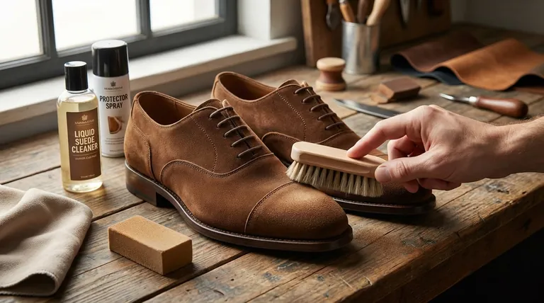Comment nettoyer des chaussures habillées en daim ? Un guide étape par étape pour un entretien doux