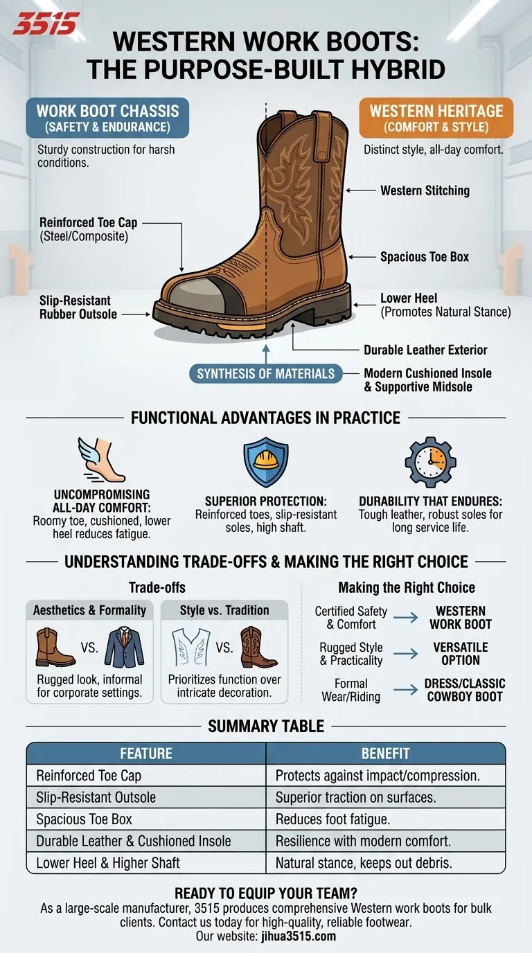 Quali sono le considerazioni finali sugli stivali da lavoro Western? L'ibrido definitivo per durata e stile Guida Visiva