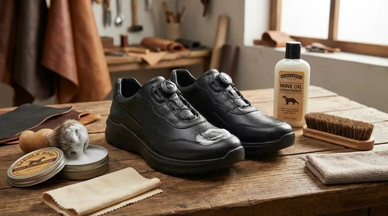 Quel est le processus de nettoyage des chaussures en cuir non traité ? Un guide en 5 étapes pour un entretien durable
