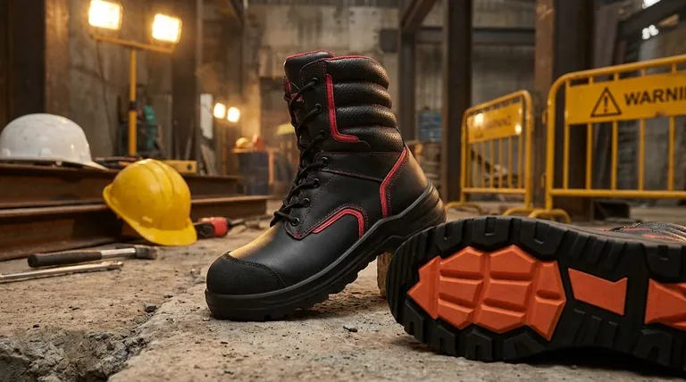 Какова общая рекомендация относительно использования ботинок со стальным носком? Важно для максимальной защиты