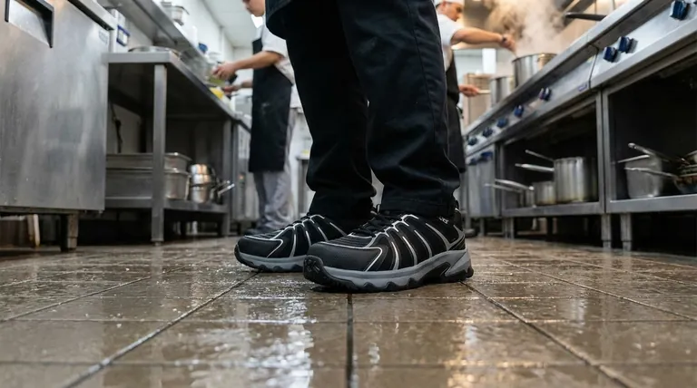 ¿Por qué es importante usar zapatos antideslizantes en el trabajo? Prevenga lesiones costosas y garantice la seguridad