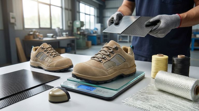 Por que as botas com biqueira de compósito são consideradas leves? A ciência por trás do calçado de segurança mais leve