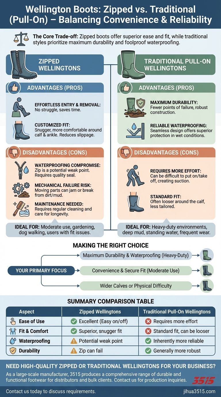 Каковы преимущества и недостатки резиновых сапог на молнии? Взвешиваем удобство и долговечность Визуальное руководство