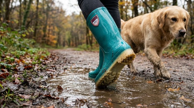 What factors should be considered when choosing wellies for dog walking? Find the Perfect Fit for Comfort and Safety