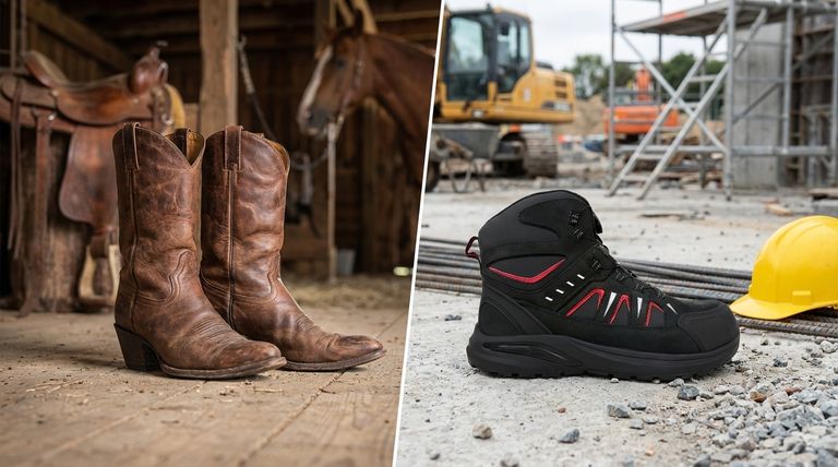 Quali sono le caratteristiche specifiche degli stivali western e degli stivali da lavoro? Scegli le calzature giuste per il tuo lavoro