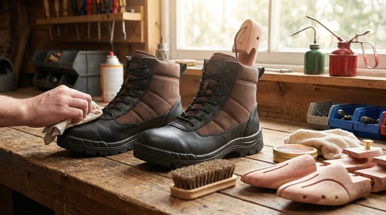 作業用ブーツの寿命を延ばすためには、どのようにメンテナンスすべきか?長持ちさせるための必須ケア