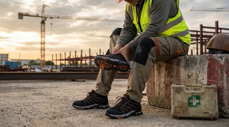 Когда следует обращаться за профессиональной помощью при боли в ногах, вызванной ботинками со стальным носком? Распознайте предупреждающие знаки