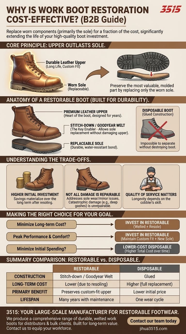 なぜ修理はワークブーツの費用対効果の高い選択肢なのですか？ブーツの寿命を延ばし、お金を節約しましょう ビジュアルガイド