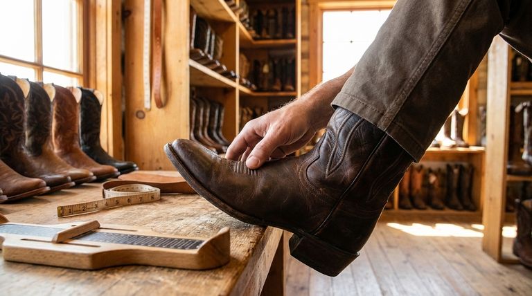 Quels facteurs faut-il prendre en compte lors de l'essayage de bottes de cowboy pour un bon ajustement ? Un guide pour un ajustement parfait et bien ajusté