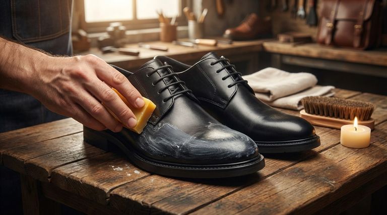 Как наносить воск на ботинки на первом этапе? Освойте основу для идеального финиша