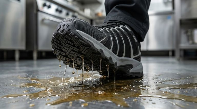 Quelles caractéristiques de conception trouve-t-on généralement dans les chaussures antidérapantes ? Éléments essentiels pour la sécurité au travail