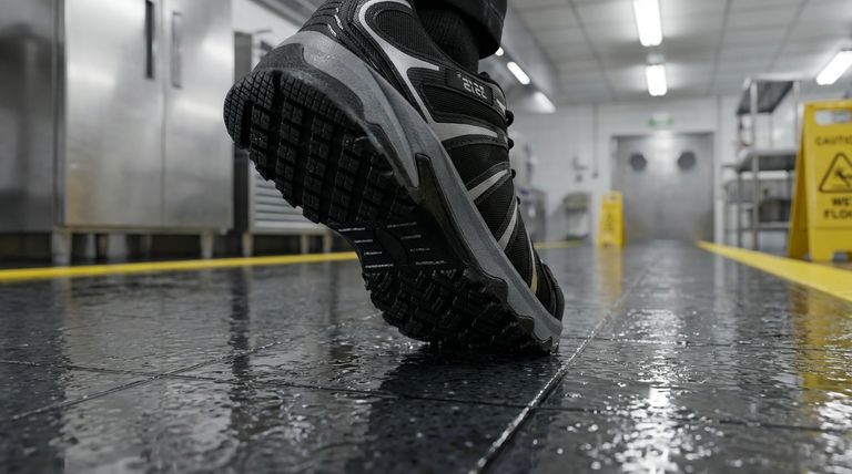 Pourquoi est-il important de comprendre la différence entre les chaussures antidérapantes et les chaussures résistantes au glissement ? Assurez la sécurité au travail avec des chaussures appropriées.