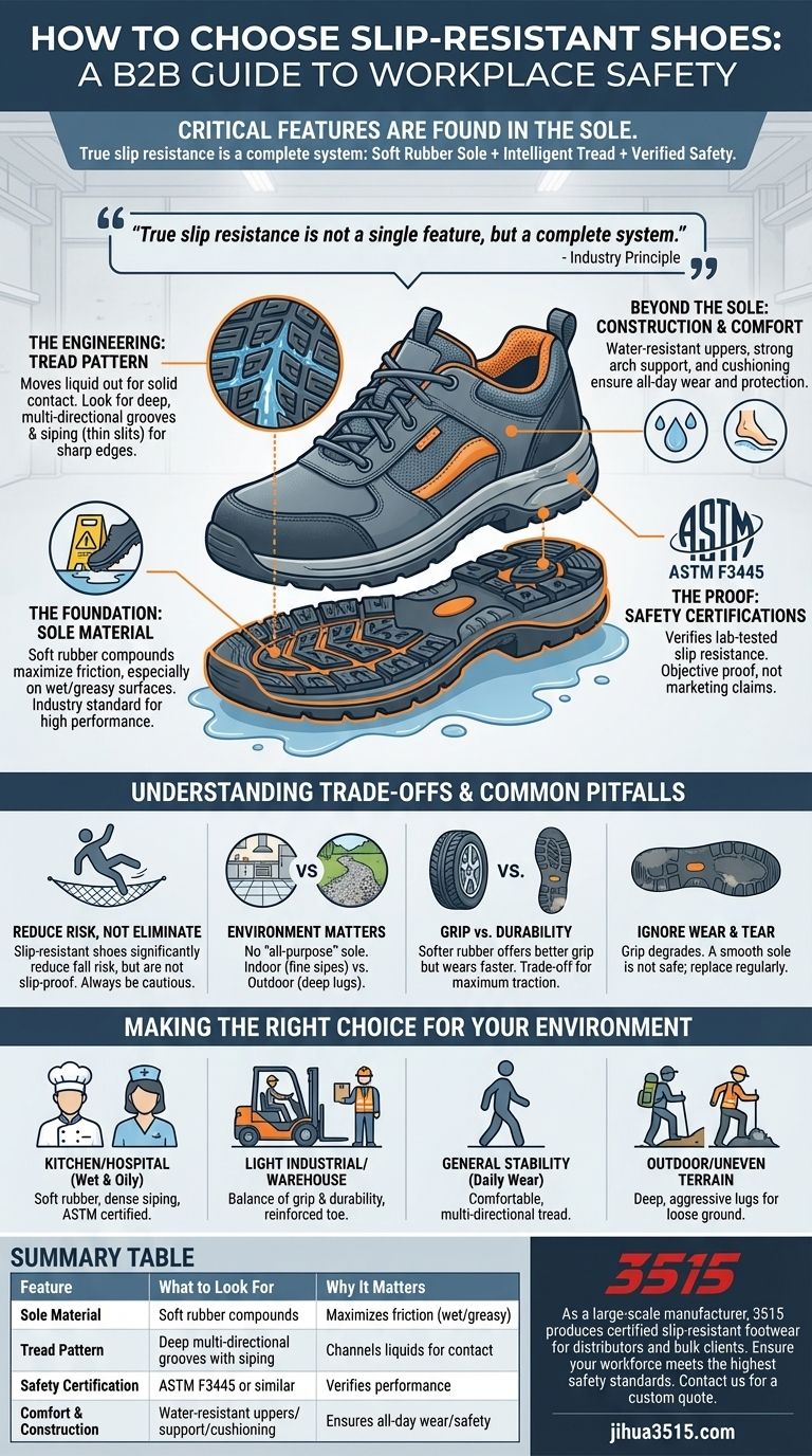 Que faut-il rechercher lors de l'achat de chaussures antidérapantes ? Trouvez la bonne semelle pour une sécurité ultime Guide Visuel