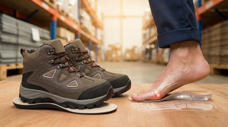 Woran erkennt man, dass Arbeitsschuhe genügend Fußgewölbestütze haben? Erkennen Sie die Anzeichen für besseren Komfort