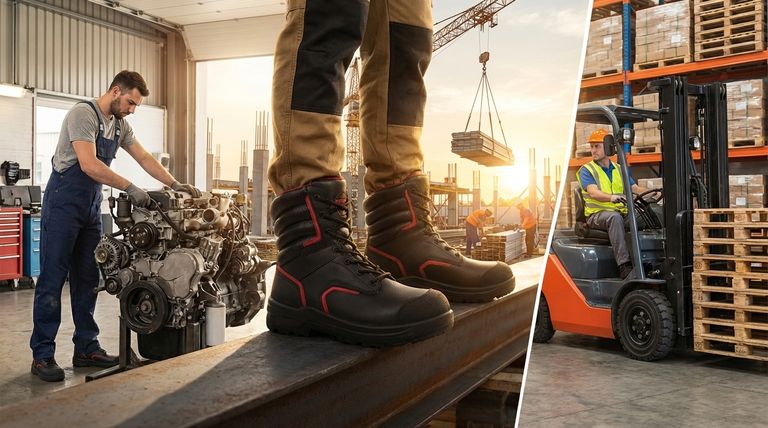 Quels métiers préfèrent généralement les bottes à embout d'acier ? Sécurité essentielle pour les emplois à haut risque