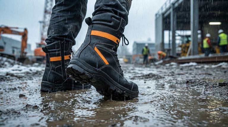 What benefits do safety shoes provide in harsh weather conditions? Ensure Worker Safety and Productivity