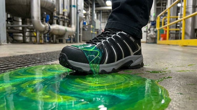 Comment les chaussures de sécurité protègent-elles contre l'exposition aux produits chimiques ? Découvrez les bons matériaux pour votre danger