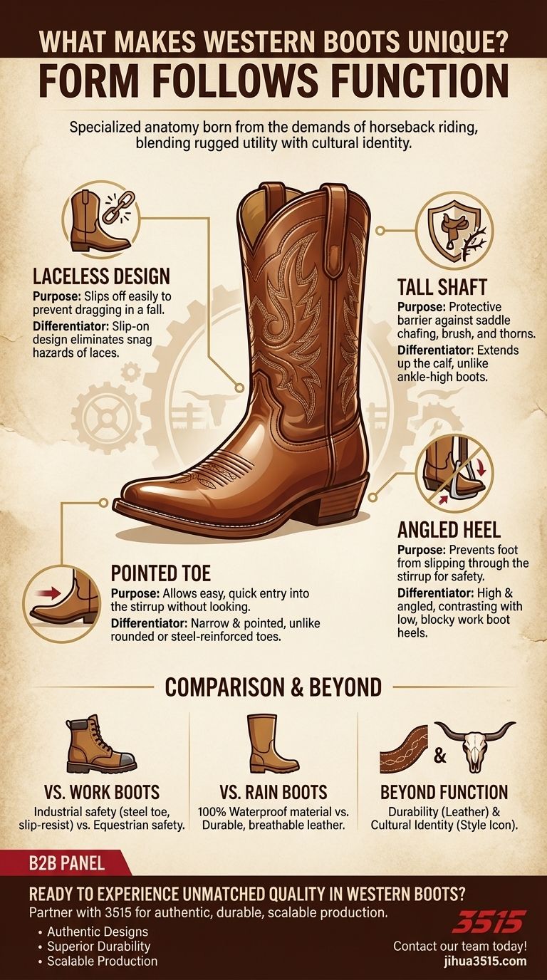 O que torna as botas western únicas? Desvendando o DNA Equestre de um Ícone Guia Visual