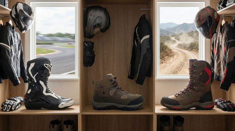 ¿Por qué un piloto querría tener varios tipos de botas de moto? Optimiza la seguridad y la comodidad en cada viaje