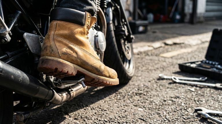 Quel matériau de construction est essentiel pour les bottes de motards ? Le cuir est la référence en matière de sécurité.