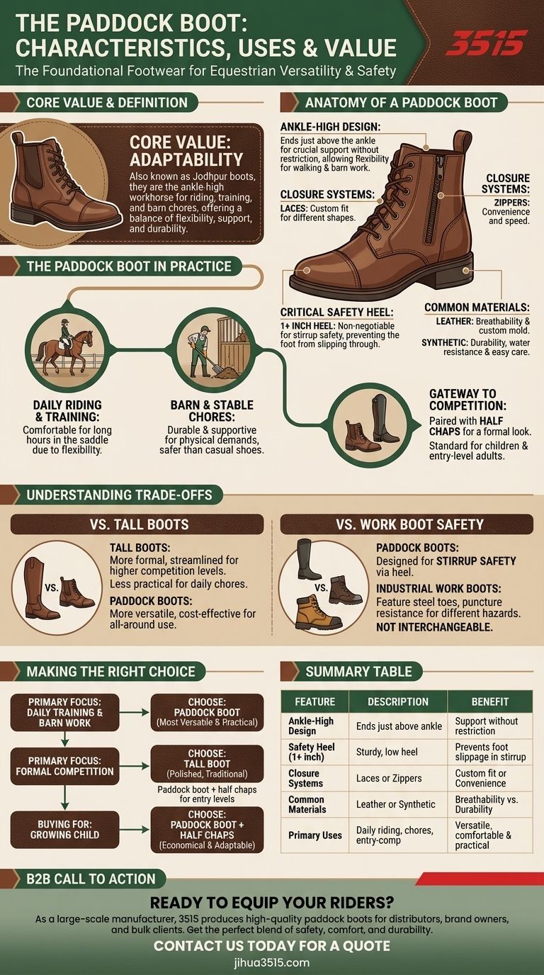 Quelles sont les caractéristiques et les utilisations des bottes d'équitation basses ? Le guide essentiel pour les cavaliers Guide Visuel