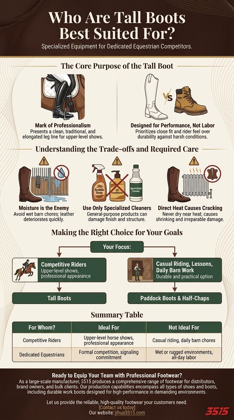 À qui conviennent les bottes hautes ? Le guide ultime pour les cavaliers sérieux Guide Visuel
