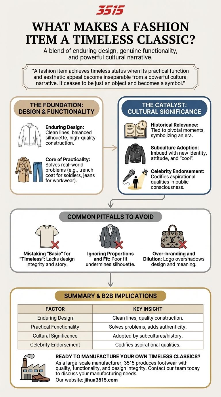 Какие факторы способствуют тому, что предмет моды становится нестареющей классикой? Создайте гардероб надолго Визуальное руководство
