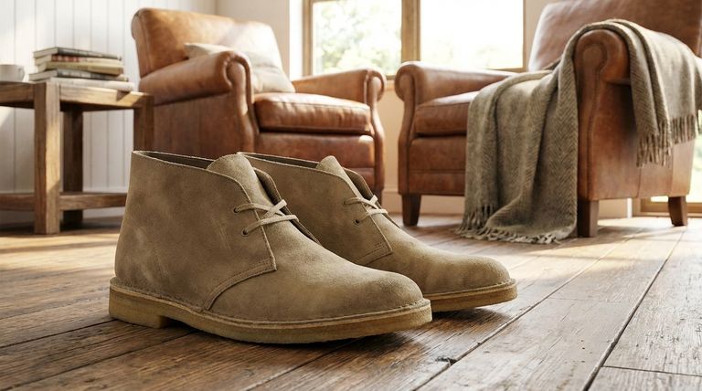 Was sind die Hauptmerkmale eines traditionellen Desert Boots? Eine Ikone des lässigen Stils