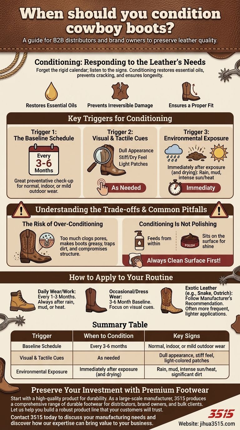 カウボーイブーツはいつ手入れをすべきか？革の手入れと長寿命の技術をマスターする ビジュアルガイド