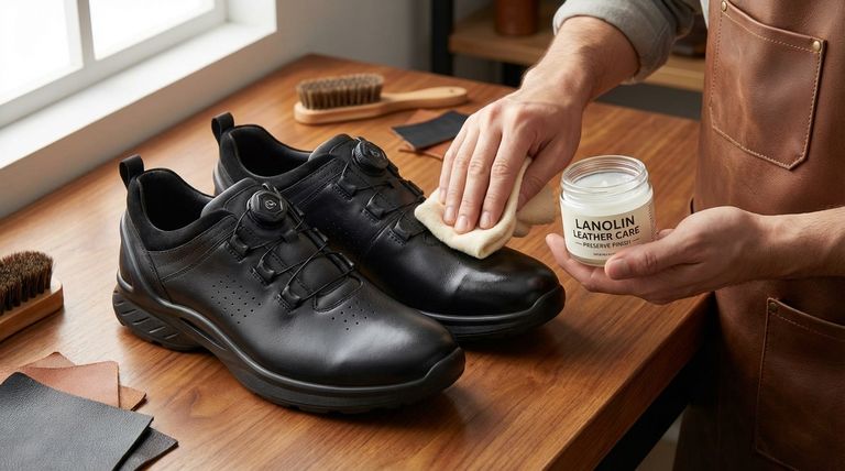 ¿Qué tipo de acondicionador se recomienda para evitar cambios de color y acabado en las botas de cuero? Conserve el aspecto original de sus botas