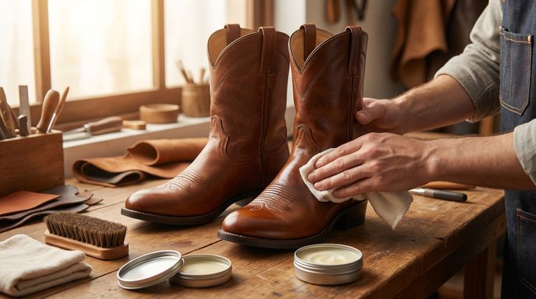 カウボーイブーツにはどのようにコンディショナーを塗布すべきか?適切なレザーケアのためのステップバイステップガイド