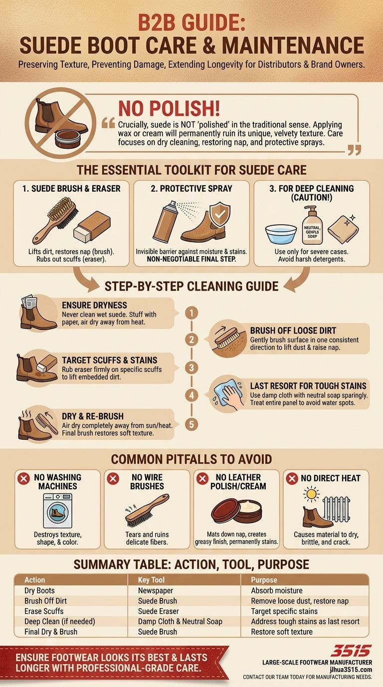 Comment nettoyer et faire briller des bottes en daim ? Protégez votre investissement avec un entretien approprié Guide Visuel