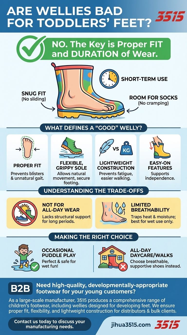 Les bottes de pluie sont-elles mauvaises pour les pieds des bébés et des tout-petits ? Un guide pour des chaussures sûres et saines Guide Visuel