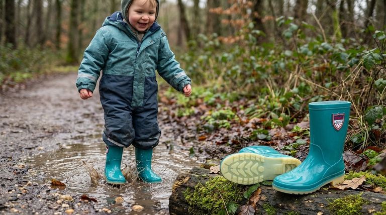 아기 및 유아에게 특정 브랜드의 레인부츠가 적합한 이유는 무엇인가요? 건강한 발달을 우선시하세요.