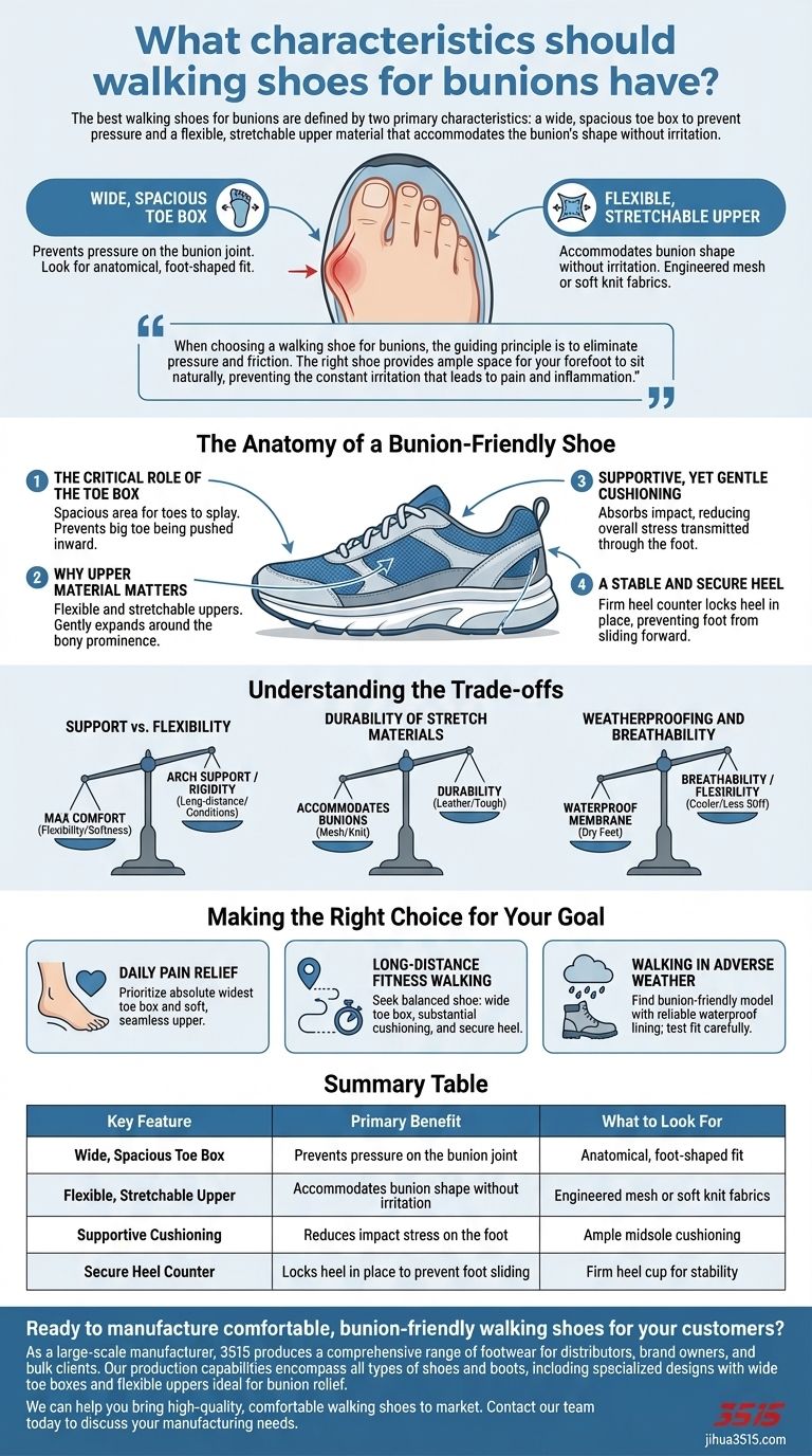 Quelles caractéristiques doivent avoir les chaussures de marche pour les oignons ? Trouvez le soulagement avec des bouts spacieux et des empeignes souples Guide Visuel