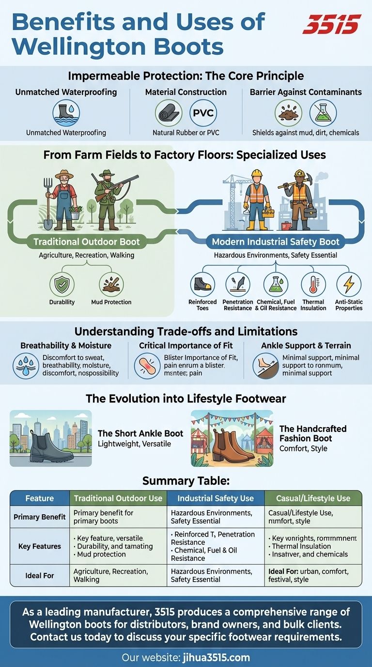 惠灵顿靴子的好处和用途是什么？终极防护指南 图解指南