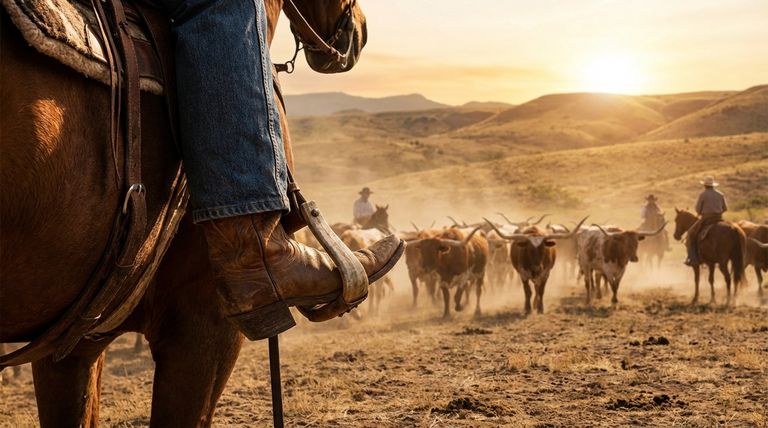 ما هو الأصل التاريخي لأحذية رعاة البقر؟ اكتشف التصميم المصمم للسرج