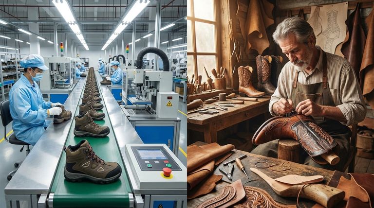 Quelles sont les principales différences entre les bottes de cowboy fabriquées en usine et les bottes sur mesure ? Trouvez votre ajustement et votre style parfaits