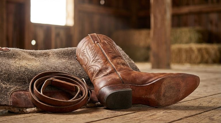 전통적인 서부 부츠의 주요 특징은 무엇인가요? 안장을 위한 디자인을 알아보세요.