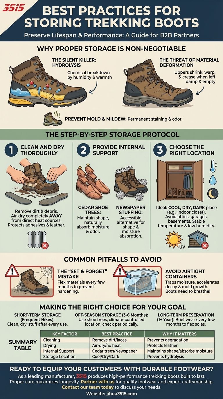 Quelles sont les meilleures pratiques pour ranger les chaussures de randonnée lorsqu'elles ne sont pas utilisées ? Préservez votre équipement pour le long terme Guide Visuel