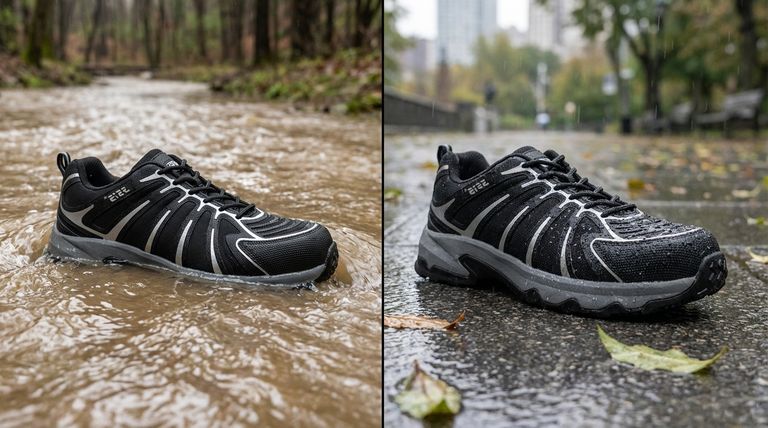 What is the difference between waterproof and water-resistant shoes? Choose the Right Footwear for Your Needs