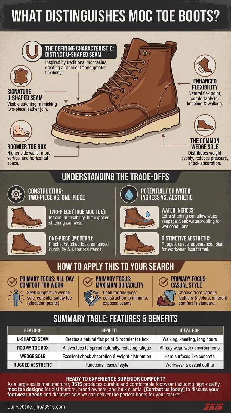 Was zeichnet Mokassin-Stiefel aus? Der ultimative Leitfaden für unübertroffenen Komfort und Stil Visuelle Anleitung