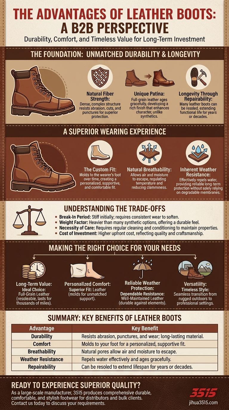 Was sind die Vorteile von Lederstiefeln? Strapazierfähiges, bequemes und zeitloses Schuhwerk Visuelle Anleitung