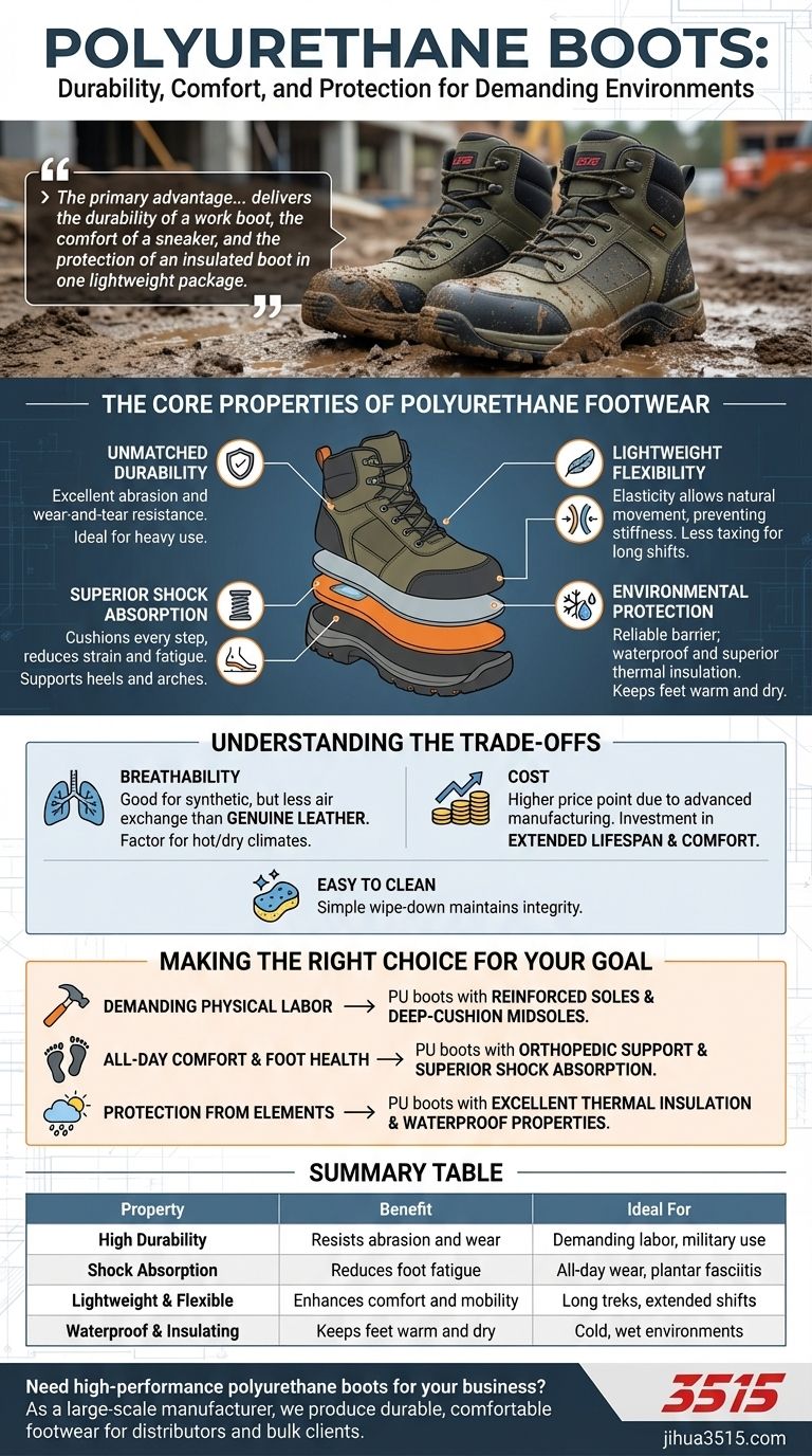 À quoi servent les bottes en polyuréthane ? Découvrez une durabilité et un confort inégalés Guide Visuel
