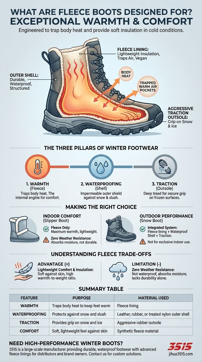 À quoi servent les bottes en polaire ? Chaleur et confort ultimes par temps froid Guide Visuel