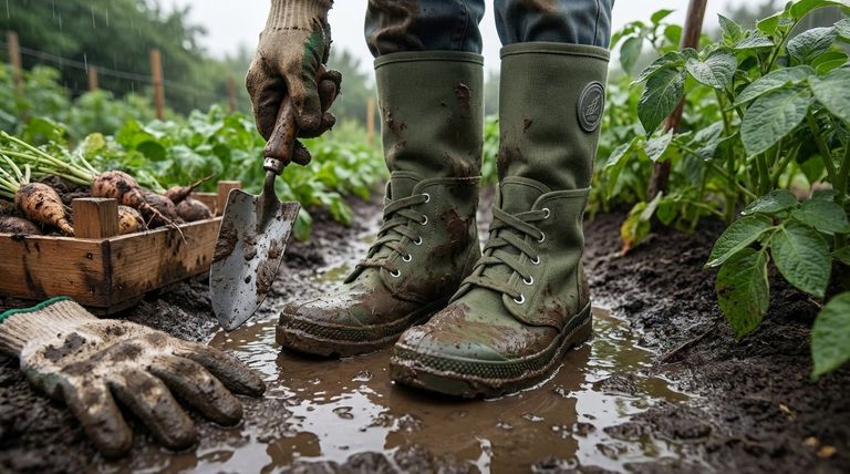 Почему резиновые сапоги — отличный выбор для садоводства? Найдите идеальную пару для грязных работ
