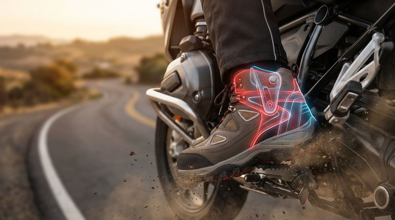 オートバイ用ブーツのアンクルサポートは、どのようにして怪我を防ぐのか?ライダーのための必須プロテクション