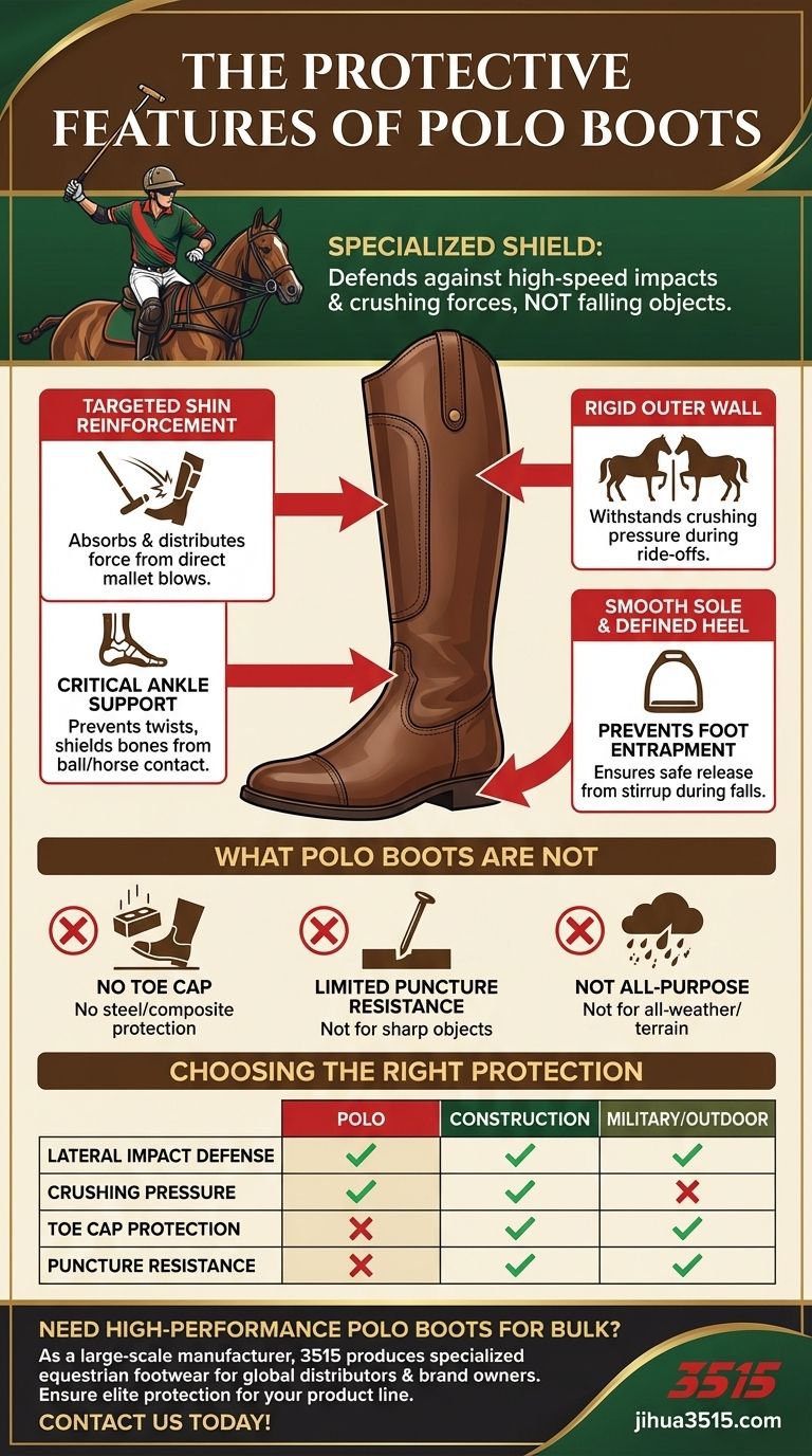 ما هي الميزات الوقائية لأحذية البولو؟ دفاع أساسي لفرسان الفروسية دليل مرئي